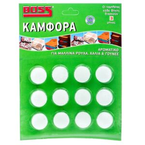 Boss κάμφορα blister 12τμχ.