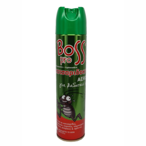 Boss κατσαριδοκτόνο aerosol spray για βαδιστικά 300ml