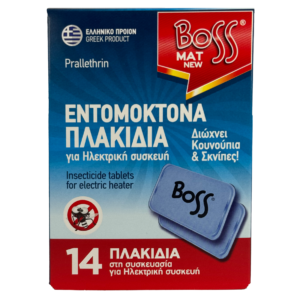 Boss εντομοαπωθητικά πλακίδια 14 τμχ.